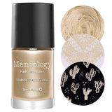 Maniology - Stamping Plate - Classic Beauty: Hearts + Stars #XL355