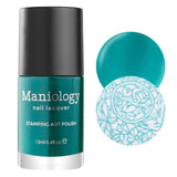 Maniology - Stamping Plate - Shape Nouveau: Get with the Program #XL504