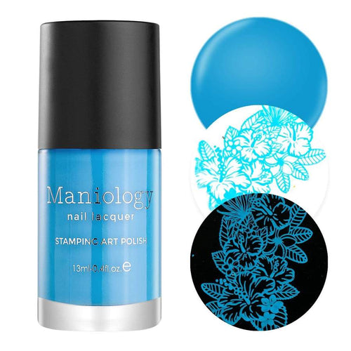Maniology - Stamping Nail Polish - Blue Glue