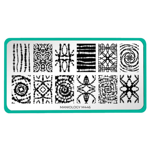 Maniology - Stamping Plate - Shibori (M446)