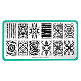 Maniology - Stamping Plate - Japanese Porcelain  #M460