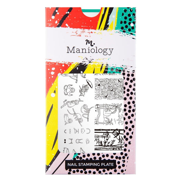 Maniology - Stamping Plate - Sloth Life #M291