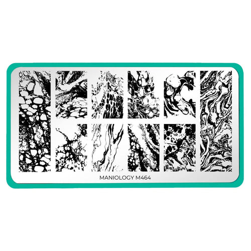 Maniology - Stamping Plate - Special FX: Fluid Art #M464
