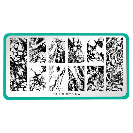 Maniology - Stamping Plate - Special FX: Fluid Art #M464