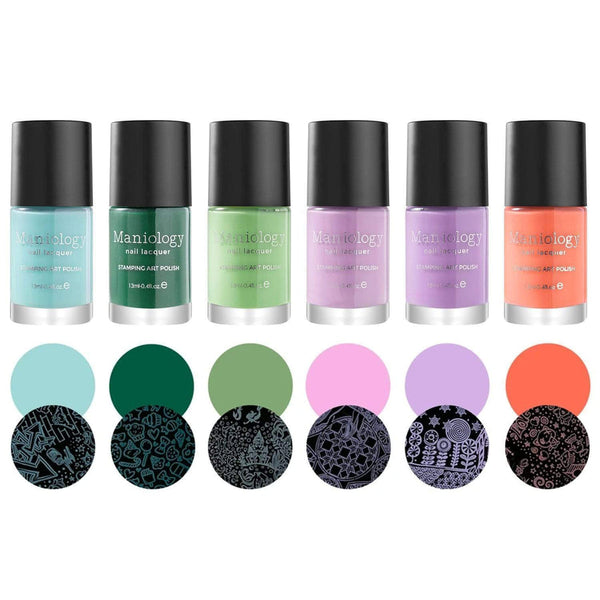 Maniology - Stamping Nail Polish - The Gardener: 6-Piece Creamy Set