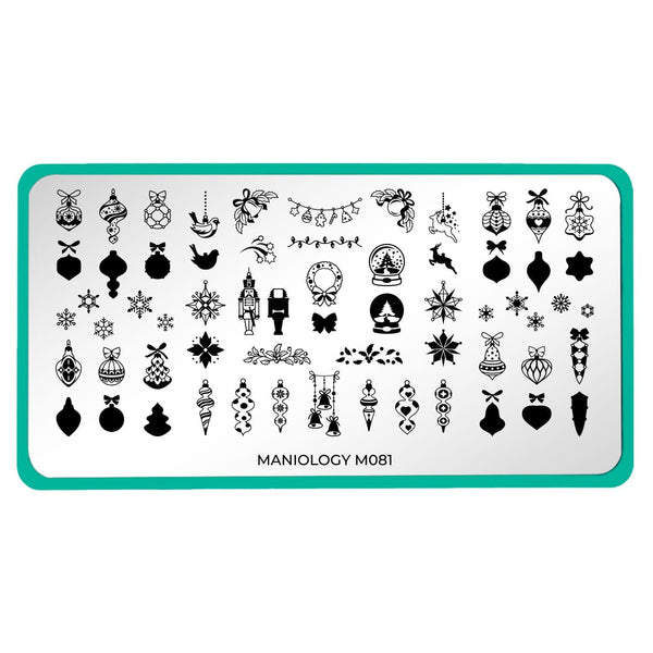 Maniology - Stamping Plate - Winter Layers: Holiday Best #M081