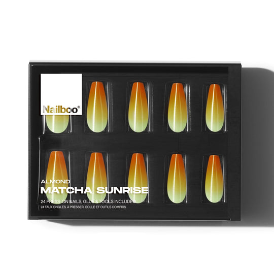 Nailboo - Press On Nails - Matcha Sunrise - #0001
