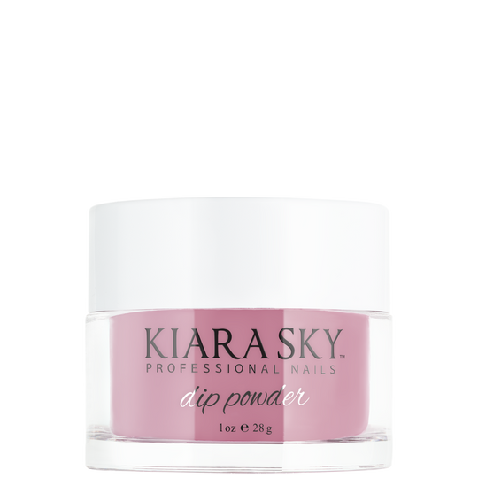 Kiara Sky Dip Powder - Mauve A Lil Closer 1 oz - #D597