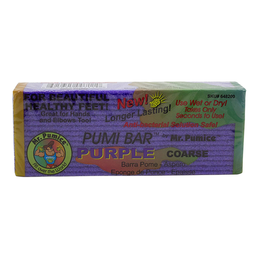 Mr. Pumice - Purple Pumi Bar (Course) #648200 - 1pc