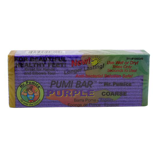 Mr. Pumice - Purple Pumi Bar (Course) #648200 - 1pc