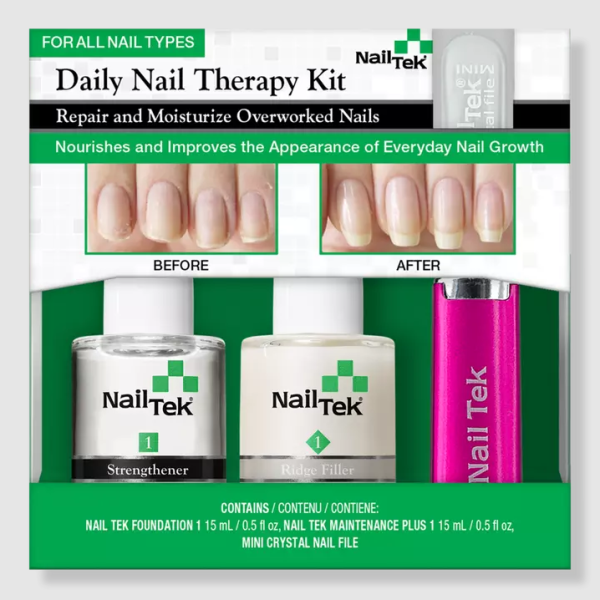 Nail Tek - Repair and Moisturize Overworked Nails Kit - #75489