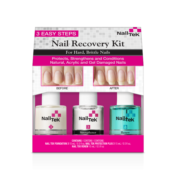 Nail Tek - For Hard, Brittle Nails Kit - #99061