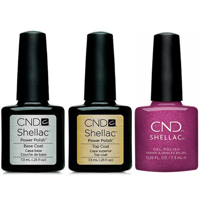 cnd shellac - battle royale - fernanda's beauty & spa... CND - Shellac Combo - Base, Top & Drama Queen – Sleek Nail