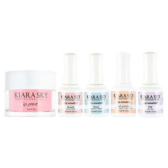 Kiara Sky Dip Powder Combo - Essentials Set & Petal Dust