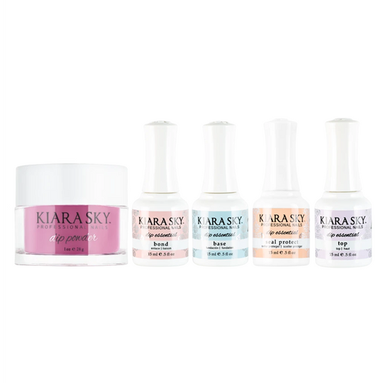 Kiara Sky Dip Powder Combo - Essentials Set & Plum It Up