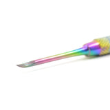 KBShimmer - Nail Tool - Rainbow Finish Dual Ended Cuticle Pusher
