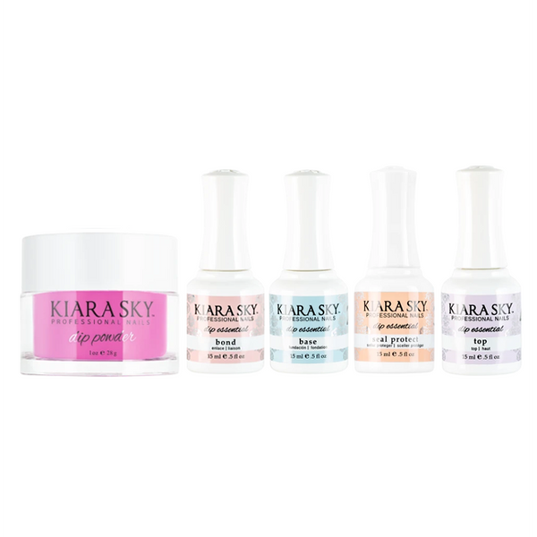 Kiara Sky Dip Powder Combo - Essentials Set & Razzleberry Smash