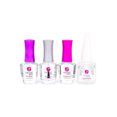 Revel Nail - Dip Powder Glass Liquid Set - #RN-DPLS GLASS
