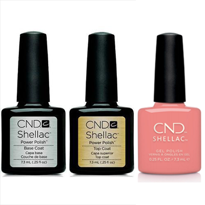 CND - Shellac Combo - Base, Top & Rule Breaker