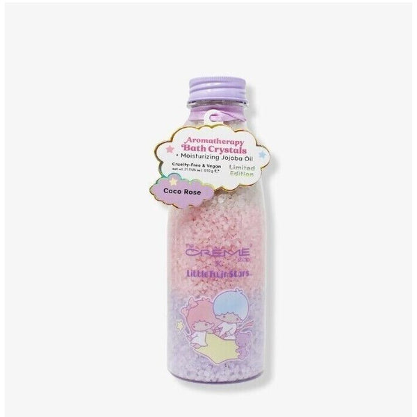 The Creme Shop x Little Twin Stars - Aromatherapy Bath Crystals - Coco Rose 21.5 oz