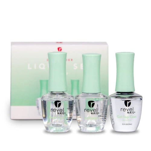 Revel Nail - Sensitive Dip Powder Liquid Set