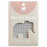 ella+mila -  Nail Art Decal - Silver Lining