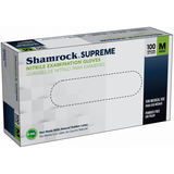 Shamrock - Supreme Purple Blue Nitrile Powder-Free Textured XL Exam Gloves 100-Pack