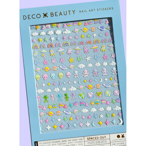 Deco Beauty - Nail Art Stickers - Spaced Out