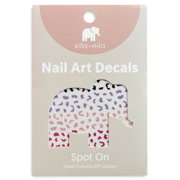 ella+mila -  Nail Art Decal - Spot On - Cheetah