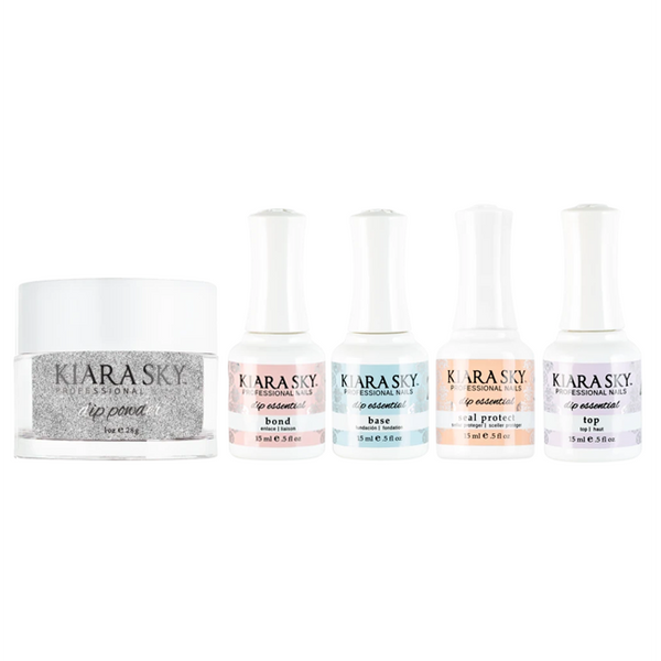 Kiara Sky Dip Powder Combo - Essentials Set & Sterling
