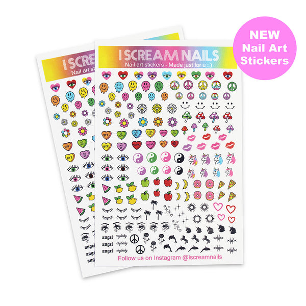 I Scream Nails - Nail Art Stickers - #2 2022 Release