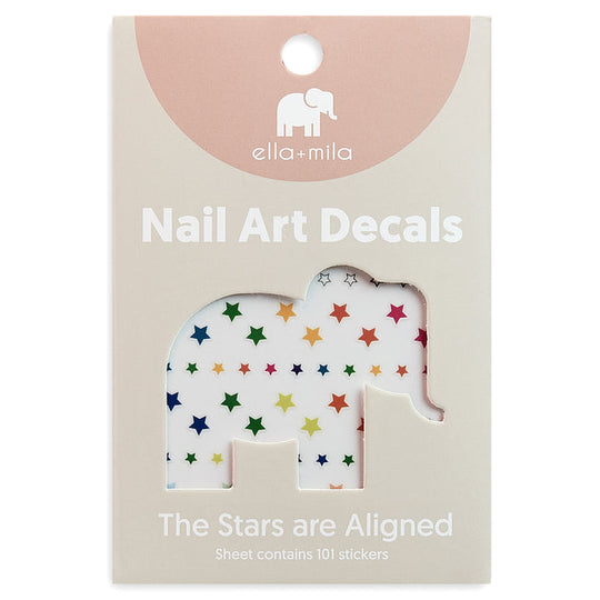 ella+mila -  Nail Art Decal - The Stars Are Aligned - Stars and Diamonds