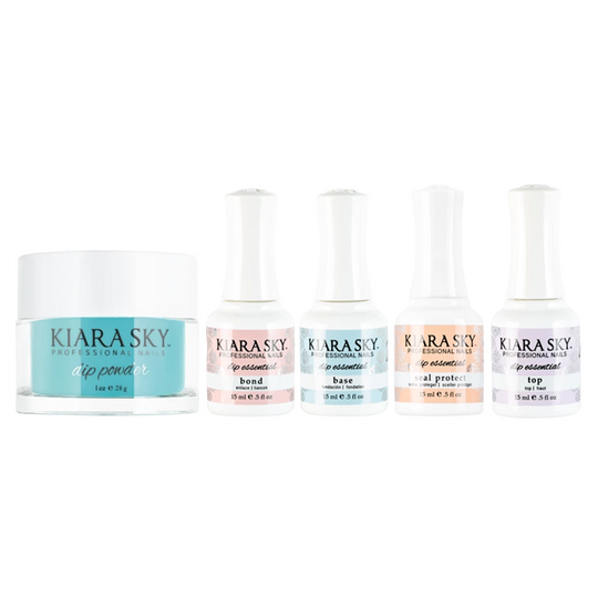 Kiara Sky Dip Powder Combo - Essentials Set & The Real Teal