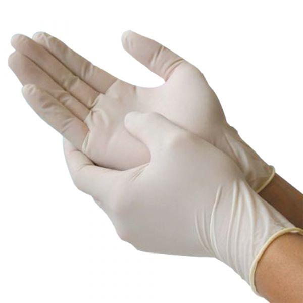 NVI Care - Powder Free Small Nitrile White Gloves 100-Pack