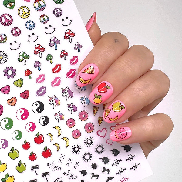 I Scream Nails - Nail Art Stickers - #2 2022 Release