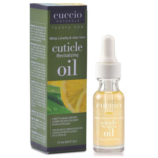 Cuccio - Revitalizing Cutcile Oil White Limetta & Aloe Vera 0.5 oz