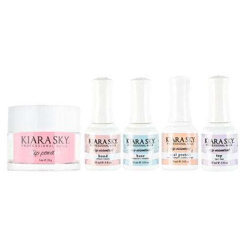 Kiara Sky Dip Powder Combo - Essentials Set & You Make Me Blush